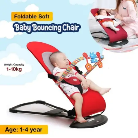 Baby Bouncer Chair with Toy
