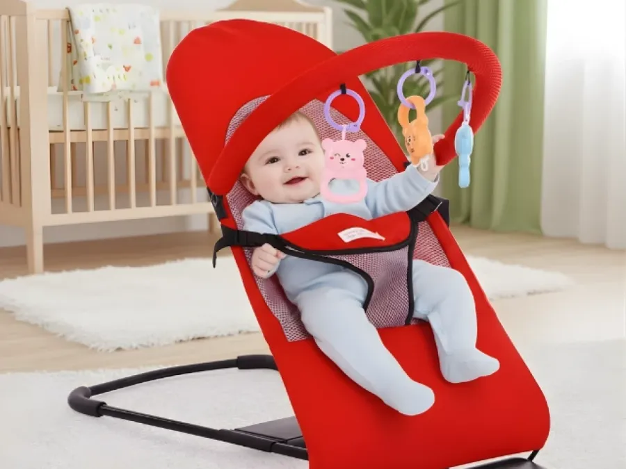 Baby Bouncer Chair with Toy