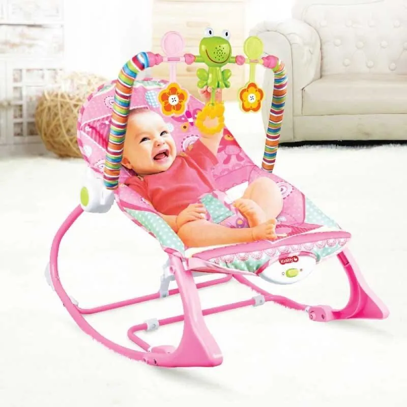 iBaby Musical & Soothing Baby Bouncer – 2-in-1
