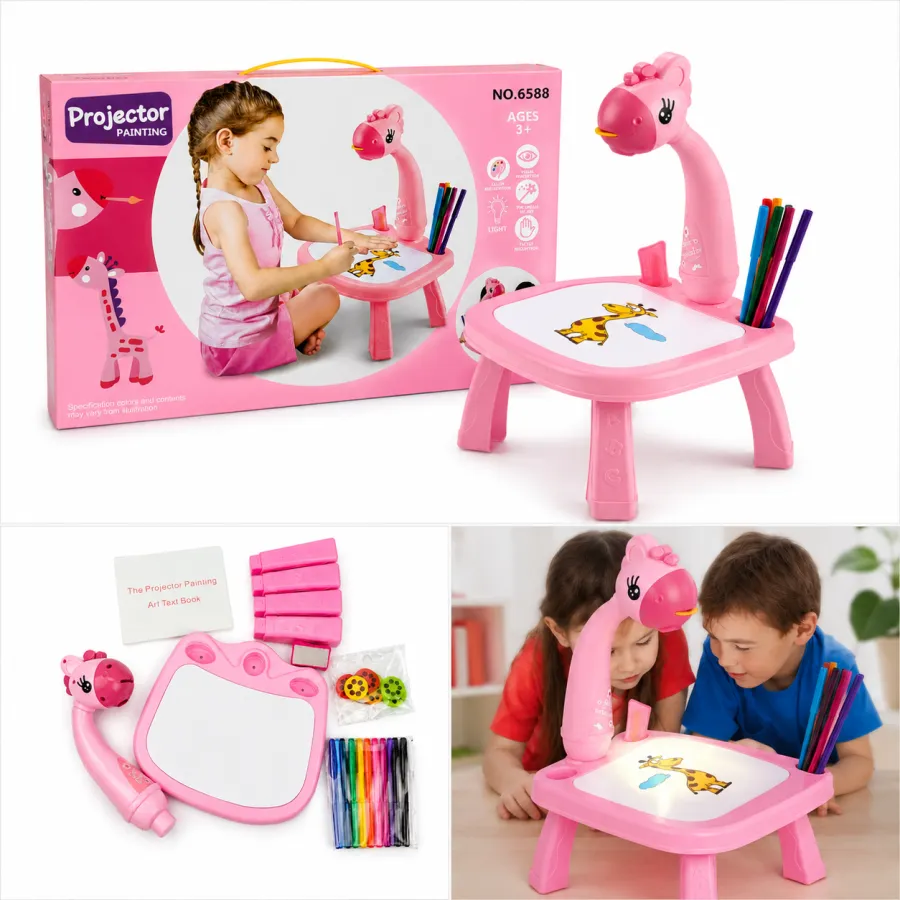 Little Hands Drawing Projector Table for Kids